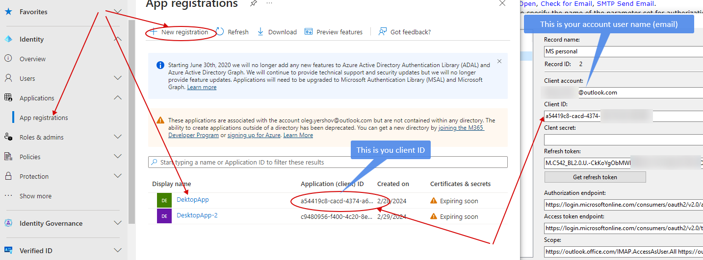 How to add application